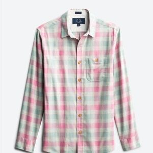 Brushed Cotton Linen Resort Shirt NWOT